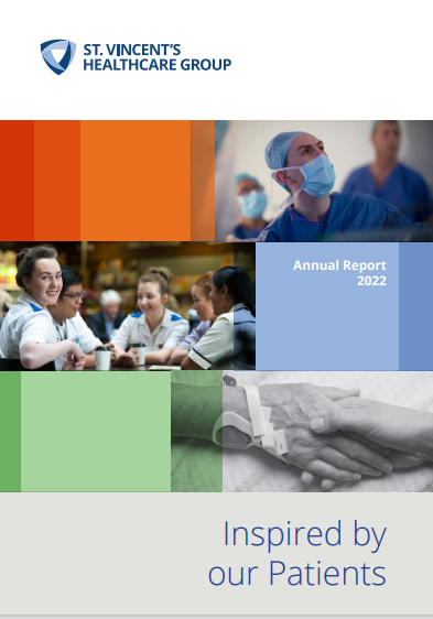 St Vincent S Healthcare Group Publishes Its Annual Report 2022 St   SVHG AR 2022 